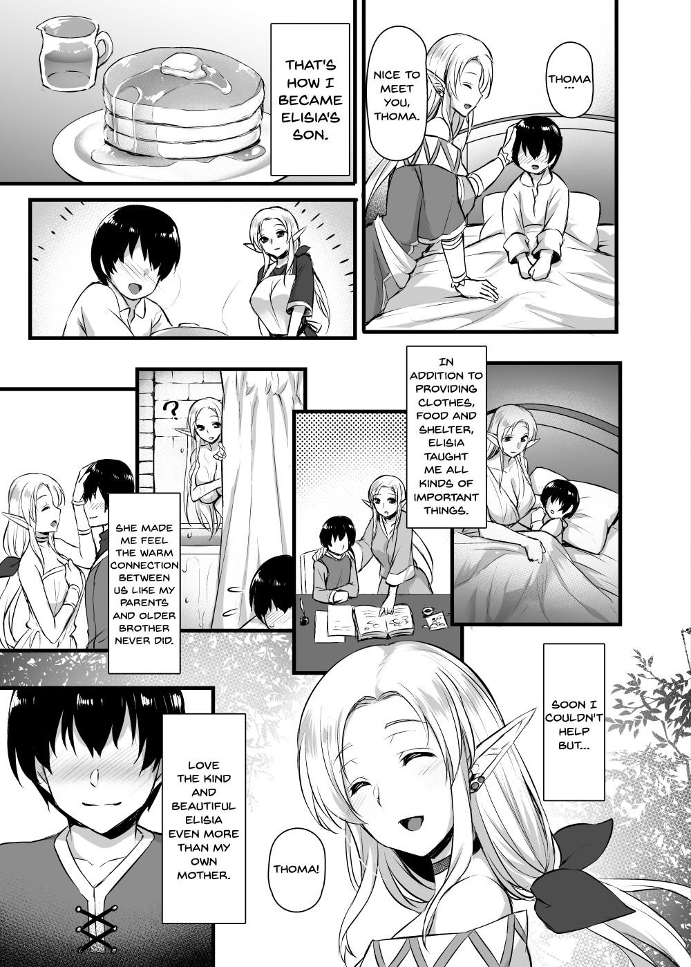 Hentai Manga Comic-Elf's Mom ~She Gets Raped By Orcs In From Of Her Son~-Read-4